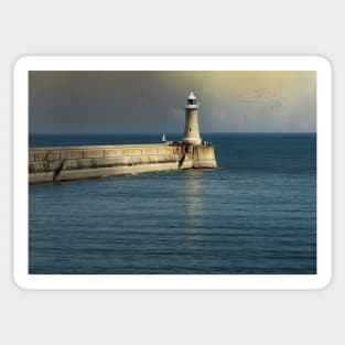 Tynemouth Lighthouse Sticker